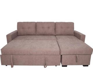 Sofá chaise longue de tela