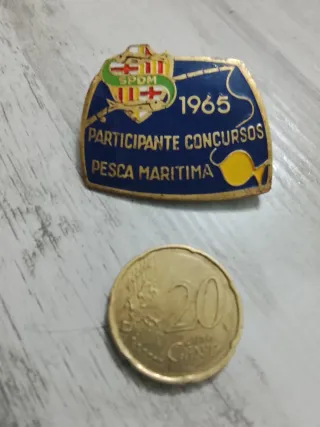Placa SPDM Pesca Marítima 1965