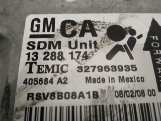 Opel 13288174 centralita airbag astra gtc 2874399