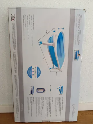 Bañera Plegable Bebé