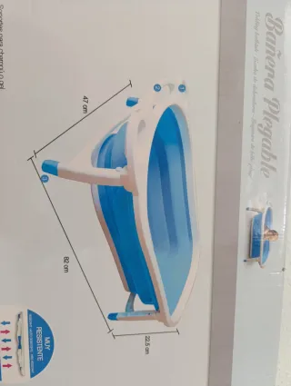 Bañera Plegable Bebé