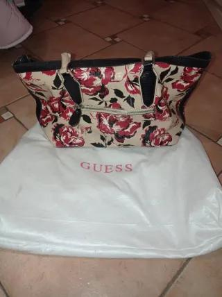 Borsa Guess floreale con manici