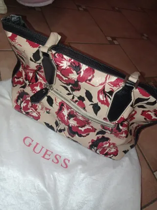Borsa Guess floreale con manici