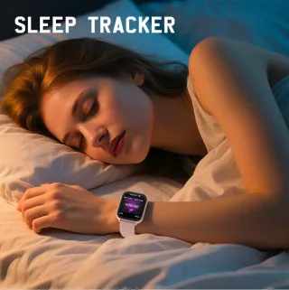 Smartwatch Rosa Fitness Bluetooth Android Ios Trac