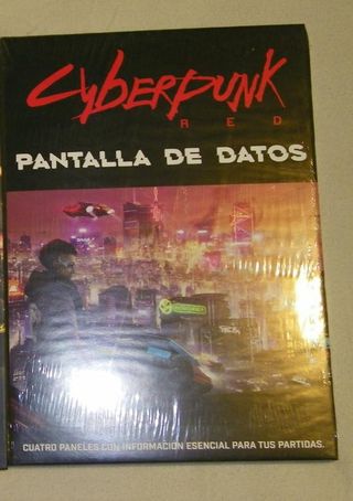 CYBERPUNK RED JUEGO DE ROL PANTALLA DE  DATOS