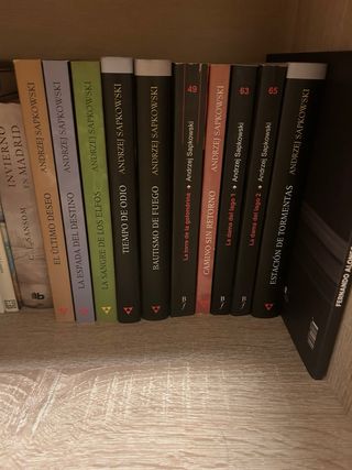 Colección novelas The Witcher