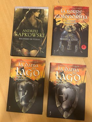 Colección novelas The Witcher