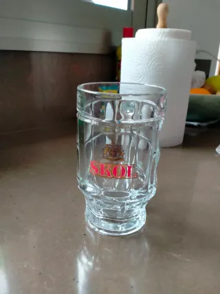 Jarras de cerveza de cristal