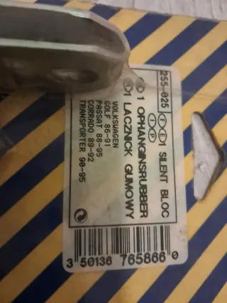 VW GOLF II, CORRADO, TRANSPORTER. SOPORTE ESCAPE.