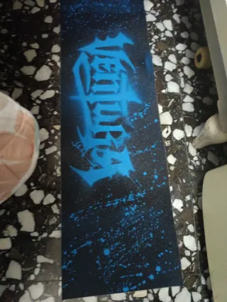 Lija Skate Diseño Azul