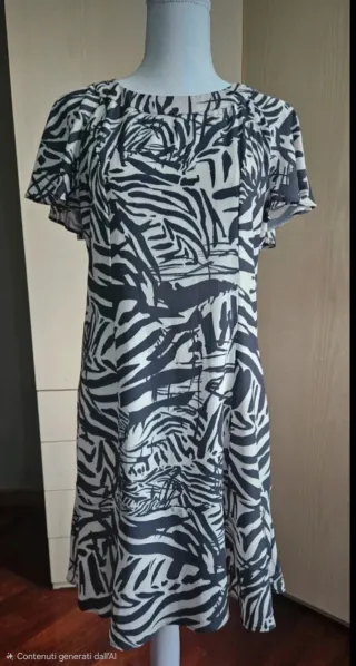 Abito fantasia zebra Francomina