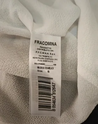 Abito fantasia zebra Francomina