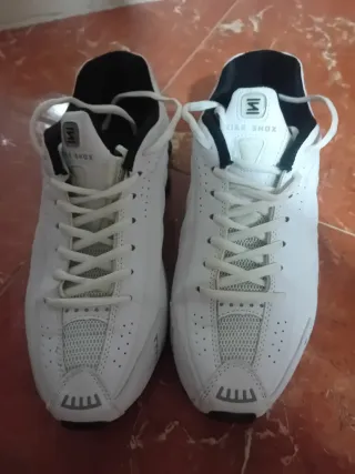 Botines Nike Blancos y Negros