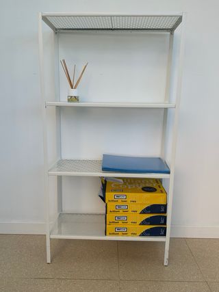 Estantería IKEA Metal Blanca 60x25x116cm