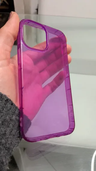 Cover iPhone 13 mini fluo viola