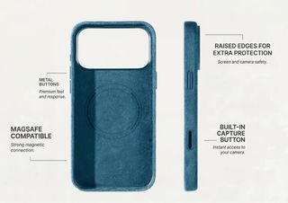 Funda Alcanside iPhone 17 Pro Max Azul Ocean