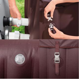 SPA HINCHABLE BESTWAY LAY-Z 5-7