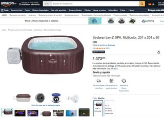 SPA HINCHABLE BESTWAY LAY-Z 5-7