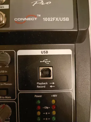 Mixer Wharfedale Pro CONNECT 1002FX/USB