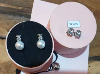 Pendientes Tous Osito Bold Bear con Perla