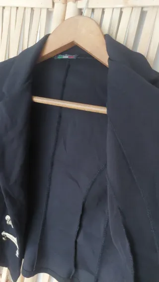 Chaqueta tipo domadora negra