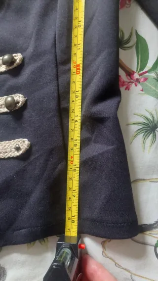 Chaqueta tipo domadora negra