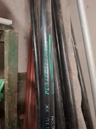 Baras de abarear de fibra de 3 metro 20 baras