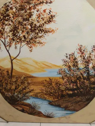 Cuadro paisajes 80x80 cm