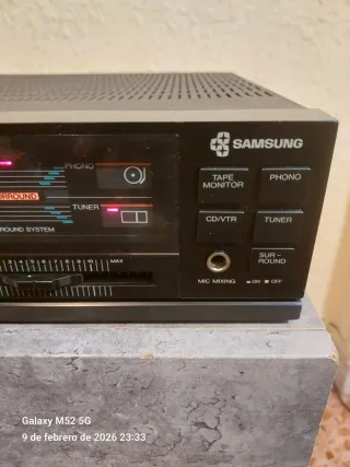 Amplificador Samsung Ecualizador Gráfico 5 Bandas