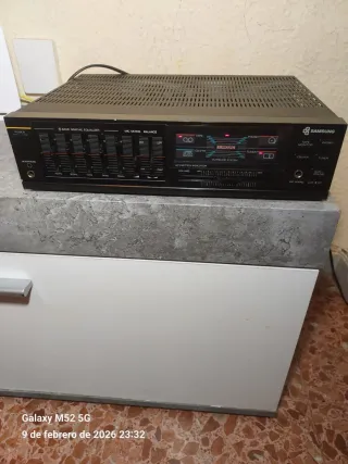 Amplificador Samsung Ecualizador Gráfico 5 Bandas