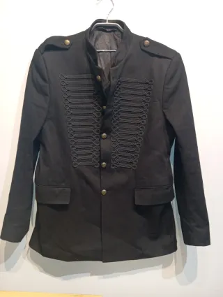Chaqueta militar Zara negra
