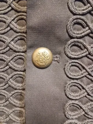 Chaqueta militar Zara negra