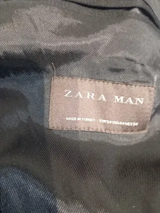 Chaqueta militar Zara negra