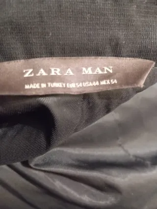 Chaqueta militar Zara negra