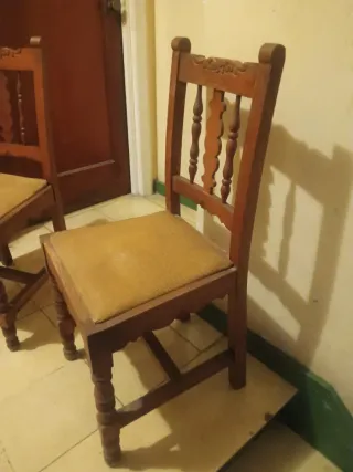 Sillas vintage Castellanas Roble