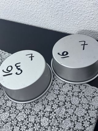 Set 8 Moldes Redondos para Tarta