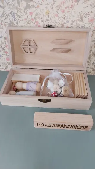 Casa bambole veterinario legno gioco simile Grapat