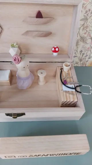 Casa bambole veterinario legno gioco simile Grapat