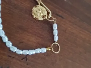 Collana perle fiume sintetiche due giri