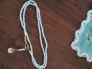 Collana perle fiume sintetiche due giri