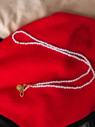 Collana perle fiume sintetiche due giri