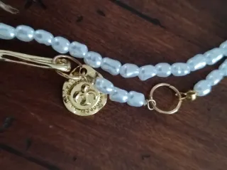 Collana perle fiume sintetiche due giri