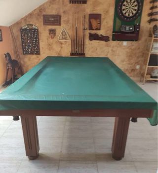 Mesa de billar convertible