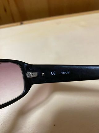 Gafas de sol Tous negras y rosas graduadas