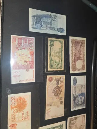 Lote Billetes España Pesetas