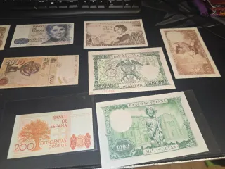 Lote Billetes España Pesetas