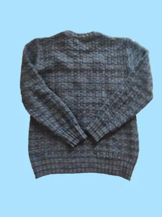 Maglione TSO X TUTTI OFFRO IO ricamato