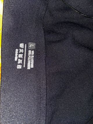 Top deportivo mujer negro L