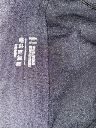 Top deportivo mujer negro L