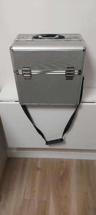 Maletín de maquillaje profesional con cerradura